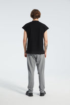 Back To Black Sleeveless T-Shirt - STRACCI UAE