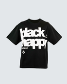 Black Happy Oversized T-Shirt - STRACCI UAE