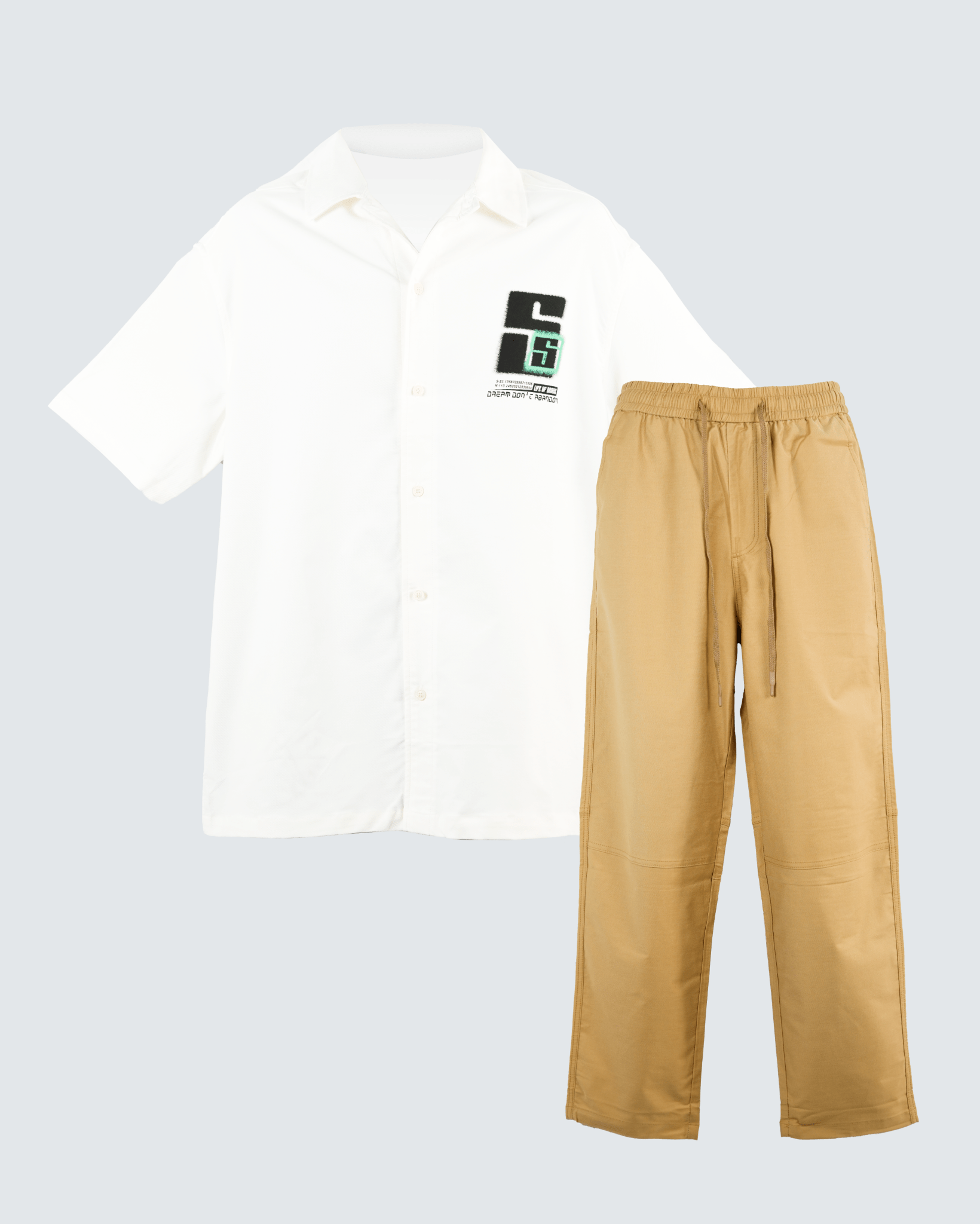 Dream Don't Abandon Relaxed Set (SSY60259 - SET) - STRACCI UAE